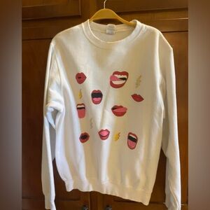 Sweatshirt. Purchasesed from local boutique. A favorite.